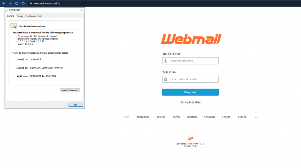 Email Use Ssl Hướng dẫn cài đặt SSL miễn phí trên Email Pro - Hướng dẫn TENTEN