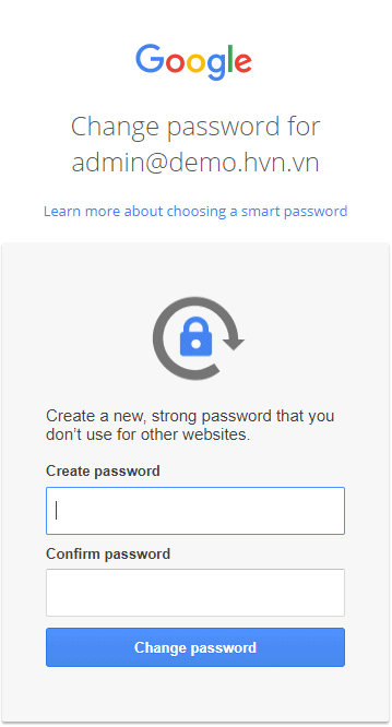 mật khẩu mới